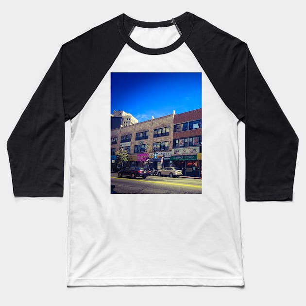 Bergen Ave, Jersey City Baseball T-Shirt by eleonoraingrid